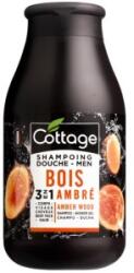 Cottage Gel de Dus pentru Barbati, 3 in 1 Amber Wood, 250 ml, Cottage