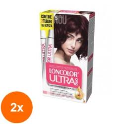 LONCOLOR Set 2 x Vopsea de Par Loncolor Ultra Max 5 Acaju