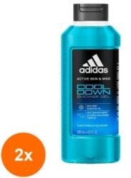 Adidas Set 2 x Gel de Dus Adidas, Cool Down, Barbati, 400 ml