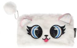 Starpak Cicás szőrmés tolltartó, neszesszer pomponnal - Big Eyes (162364)
