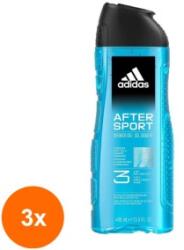 Adidas Set 3 x Gel de Dus, After Sport, Adidas, Barbati, 400 ml