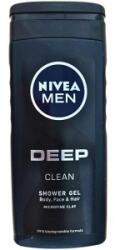 Nivea Gel de Dus Nivea Men Deep Black, cu Argila Microfina, 250 ml