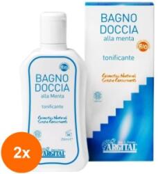 Argital Set 2 x Gel de Baie si Dus Revigorant, 250 ml, Argital