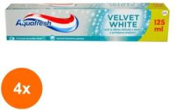Sensodyne Set 4 x Pasta de Dinti Aquafresh, Velvet White, 125 ml (ROC-4xMAG1018150TS)