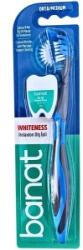 Banat Periuta de Dinti Banat Whiteness Relaxion Medium si Ata Dentara, 10 m (BANAT00069)