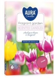 AURA Lumanari Pastila Aura, Gradina Parfumata, Timp de Ardere 4 Ore, 6 Bucati (LCA-P15-364)