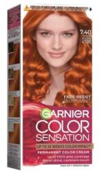 Garnier Color Sensation Vopsea de Par Permanenta cu Amoniac Garnier Color Sensation 7.4 Intense Amber, 112 ml