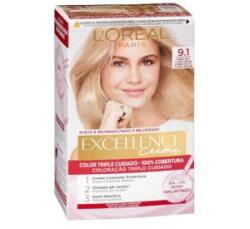 L'Oréal Vopsea de Par Permanenta cu Amoniac L'Oreal Paris Excellence Creme 9.1 Blond foarte Deschis Cenusiu, 192 ml