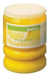 Bolsius Lumanare Citronella in Pahar de Plastic Party Bolsius, Galben (LCA-CIT-PARTY-411)