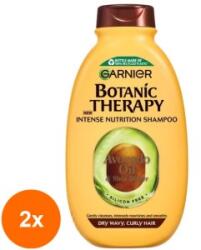 Garnier Set 2 x Sampon Par Uscat, Ondulat si Cret, Garnier Botanic Therapy Avocado Oil, 400 ml