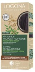 LOGONA Vopsea de Par Bio pe Baza de Plante Biogast Logona, Maro Inchis, 100 g