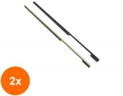Ideal Feroluc Set 2 x Maner Model Monus, 960 mm, Finisaj Negru Mat/Auriu (EDI-2xIFR-18282)