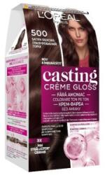 L'Oréal Vopsea de Par Semi-Permanenta fara Amoniac L'Oreal Paris Casting Creme Gloss 500 Saten Deschis, 180 ml