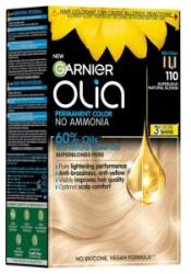 Garnier Vopsea Permanenta fara Amoniac, 110 Blond Super Deschis Natural, Garnier Olia, 112 ml