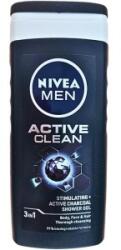 Nivea Gel de Dus Nivea Men Active Clean, cu Carbune Activ, 250 ml