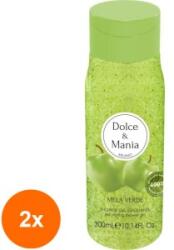 Dolce and Mania Set 2 x Gel Dus Scrub Dolce & Mania, Mar Verde, 300 ml