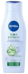 Nivea Sampon Nivea 2-in1 Hair Care Express, pentru Toate Tipurile de Par, 400 ml