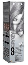 LONCOLOR Crema de Par Coloranta Semi-Permanenta fara Amoniac Loncolor GoCrazy S12 GoSilver, 100 ml