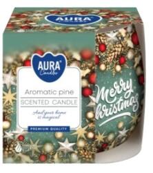 BISPOL Lumanare Parfumata in Pahar Imprimat, Bispol, Merry Christmas Aromatic Pin (LCA-SN71S-63)