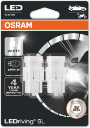 OSRAM LEDriving SL W21W 4W 12V 2x (7505DWP-2BL)