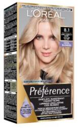 L'Oréal Vopsea de Par Permanenta cu Amoniac L'Oreal Paris Preference 8.1 Copenhague, 174 ml