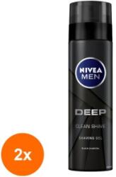 Nivea Men Set 2 x Nivea Gel Ras Deep Black 200 ml