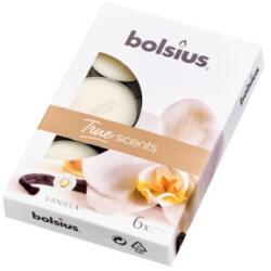Bolsius Lumanari Pastila 4h Bolsius - Vanilie - 6 Buc (LCA-TRU-PB15-75-VAN-TS)