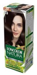 LONCOLOR Vopsea de Par Permanenta Loncolor Natura 4.5 Castaniu Mahon, 100 ml