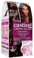L'Oréal Vopsea de Par Semi-Permanenta fara Amoniac L'Oreal Paris Casting Creme Gloss 515 Ciocolatiu, 180 ml