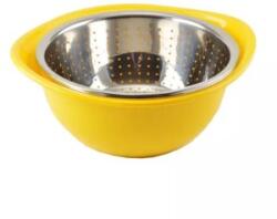 Perfect Home Strecuratoare Fructe, Inox, Suport Plastic, Galben, 22 cm, Perfect Home (MRK-14318)