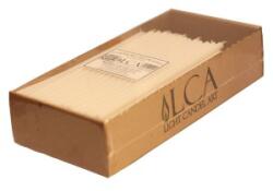 LCA Set 2 x Lumanari Menaj Albe, Cilindrice, 500 g (GIL-2xLCA-LCA-KT0,5-A)