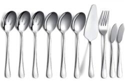 Berglander Tacamuri, 18/0 Inox, Argintiu, 10 Bucati, Berglander (CTST10S) Tacam