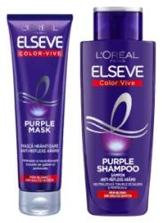 Elseve Set Ingrijire Par L'Oreal Paris Elseve Color Vive Purple: Sampon, 200 ml si Masca de Par, 150 ml