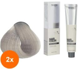 Maxima Set 2 x Vopsea Profesionala de Par Maxima, 912 Decolorant - Argintiu, 100 ml