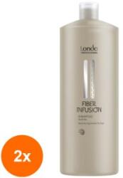 Londa Professional Set 2 x Sampon Londa Professional Care Fiber Infusion, 1000 ml