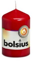 Bolsius Lumanare Stalp 80 x 48 mm Diametru Bolsius - Rosu (LCA-STB-80/48-41)