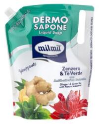 MilMil Rezerva Sapun Lichid Mil Mil Eco, cu Ghimbir si Ceai Verde, 900 ml