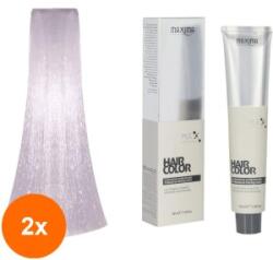 Maxima Set 2 x Vopsea Profesionala de Par Maxima, Toner Perla, 100 ml