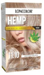 LONCOLOR Vopsea de Par Permanenta Loncolor Hempstyle cu Ulei de Canabis, 11.10 Blond Ultra Deschis, 100 ml