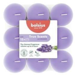 Bolsius Lumanare Pastila in Pahar Bolsius, Lavanda, 6 Ore, 18 Bucati (LCA-TRU-PT6H-77)