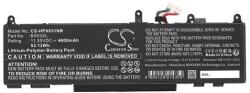 Cameron Sino li-polymer akkumulátor, 11.55v, 4600mAh, kompatibilis hp 996qa249h -vel (CS-HPX831NB)