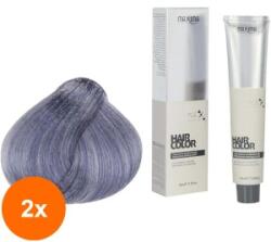 Maxima Set 2 x Vopsea Profesionala de Par Maxima, 8 Metalic Stone Blue, 100 ml