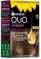 Garnier Vopsea Permanenta fara Amoniac, 6.0 Saten Deschis, Garnier Olia, 112 ml
