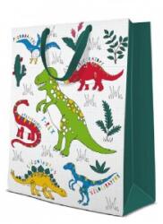 Elcadis Pungi Cadou Mari, Dinosaur, 30 x 41 x 12 cm, Perfecto (ELC-PC-SB-DN)