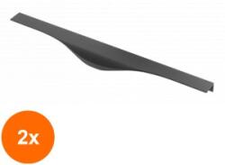 Ideal Feroluc Set 2 x Maner Model Molina, 352/796 mm, Finisaj Negru (EDI-2xIFR-18353)