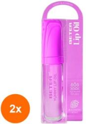 Beter Set 2 x Ulei de Buze Beter Yummy, Mure, 6 ml (ROC-2xCOR1020656MF)