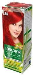 LONCOLOR Vopsea de Par Permanenta Loncolor Natura 8.66 Rosu Coral, 100 ml