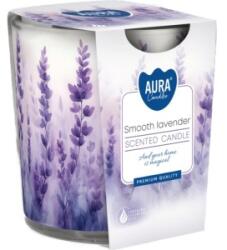 BISPOL Lumanare Parfumata in Pahar Imprimat, Lavanda Delicata, 22 Ore, Bispol (LCA-SN72S-63)