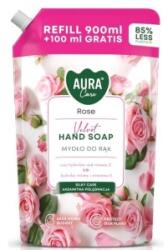 Bispol Sapun de Maini Rezerva, Trandafir, Aura Care, 900+100 ml