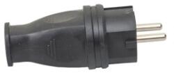 Z-tools Stecher Cauciucat, Fara Cablu, 16A, IP44, Negru (ZLN-ZTS8407)